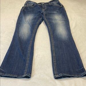 LIVE HARD SIZE 12 Classic Blue Women's Jeans